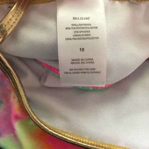 Betsy Johnson Girls bathing suit - Tiedye